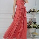 "L'Alda" – Monospalla con Volant a Cascata