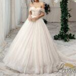 "L'Aurora" – Principessa Glitter con Scollo Bardot