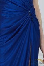 "La Giovana" – Blu Elettrico Drappeggiato - immagine 2