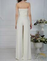 "La Siena" – Pantalone Palazzo e Scollo Profondo - immagine 3