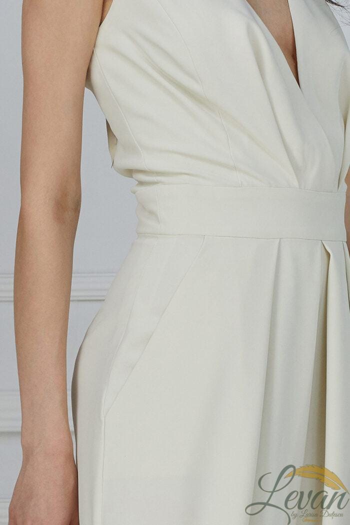 "La Siena" – Pantalone Palazzo e Scollo Profondo - immagine 2