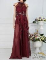 "La Zaira" – In Chiffon con Ricami Floreali - immagine 4