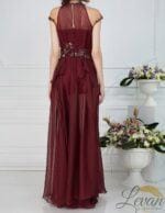 "La Zaira" – In Chiffon con Ricami Floreali - immagine 2